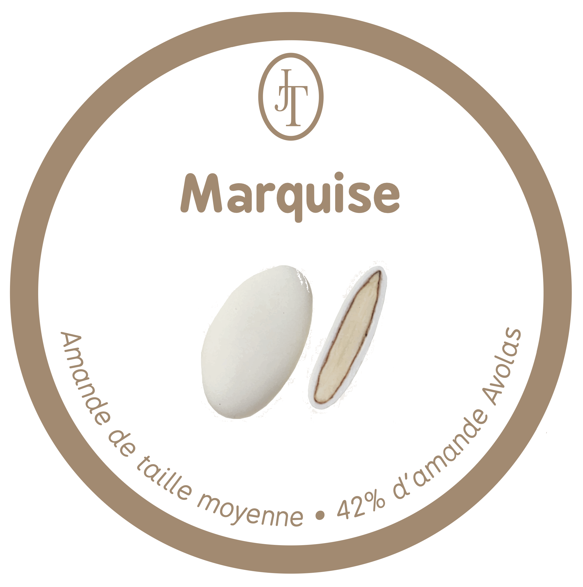 Dragées amandes Marquise